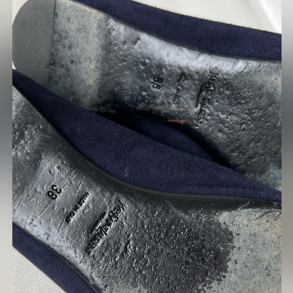Saint Laurent vintage ballerinas flats size 38 navy authentic - Picture 5 of 10